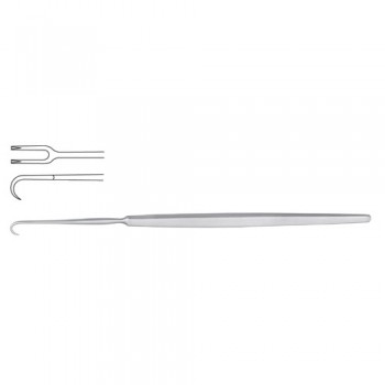 Simon Fistula Hook Stainless Steel, 21.5 cm - 8 1/2"